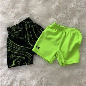 TWO Under Armour Boys shorts 👶🏼